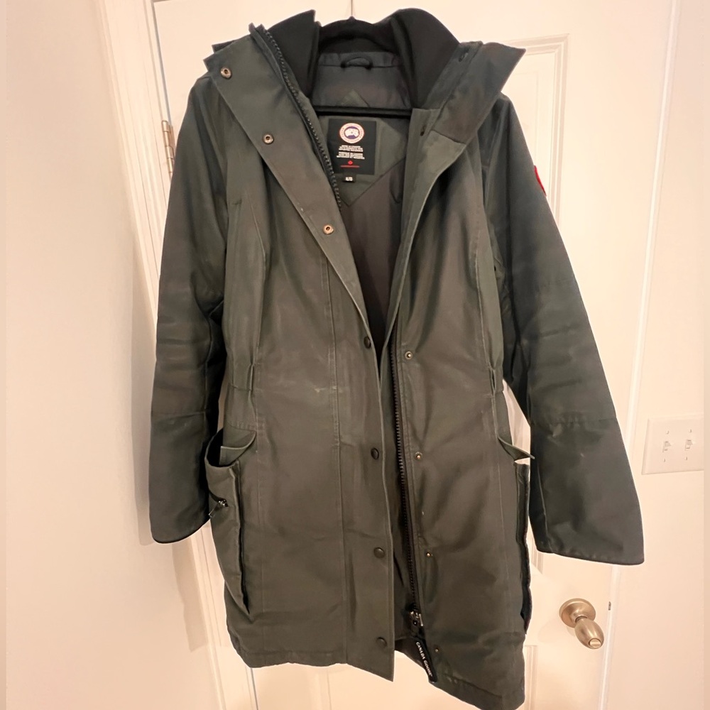 Canada Goose Kinley Insulated Parka in Volcano